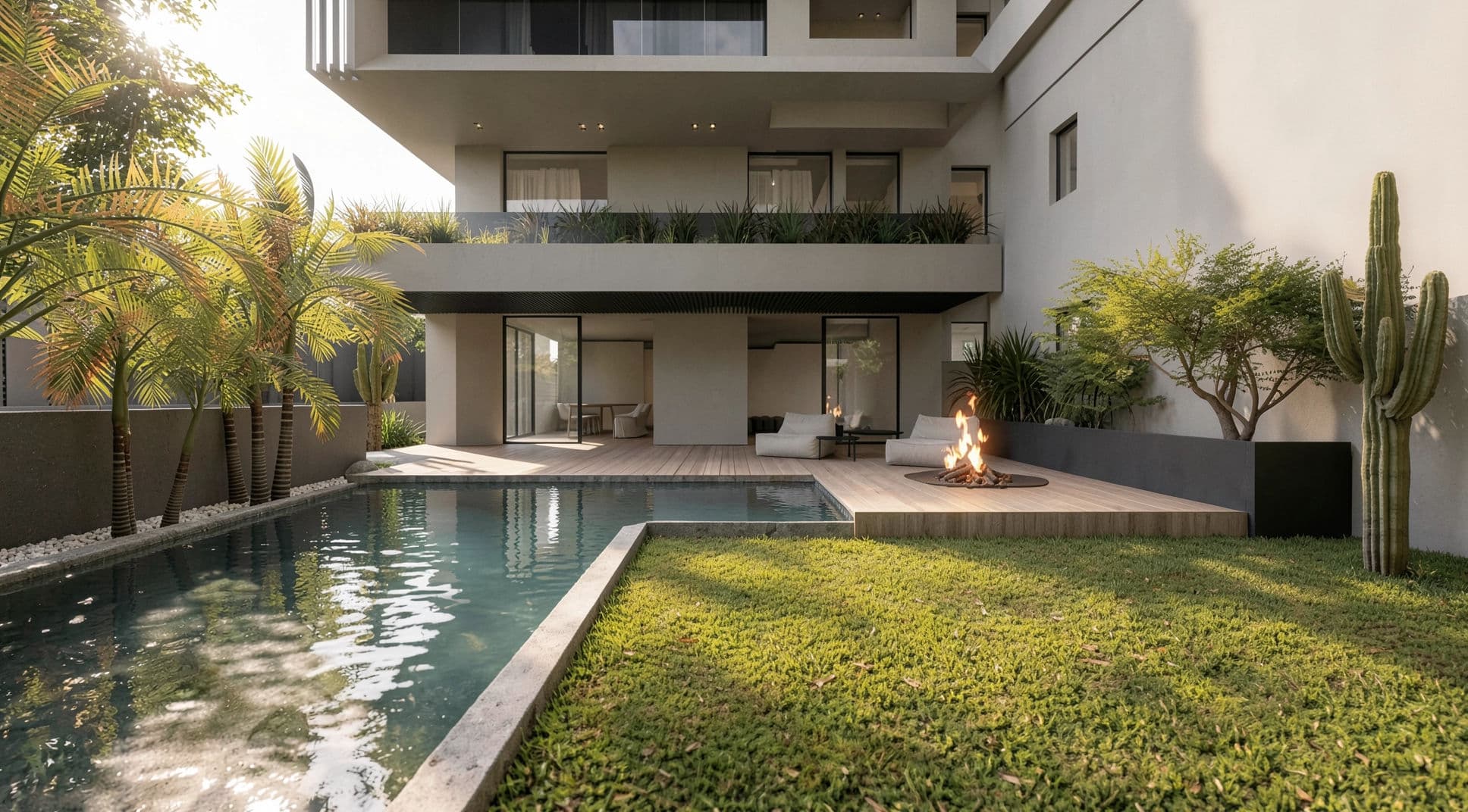 Arxileos Residences — rooftop pool
